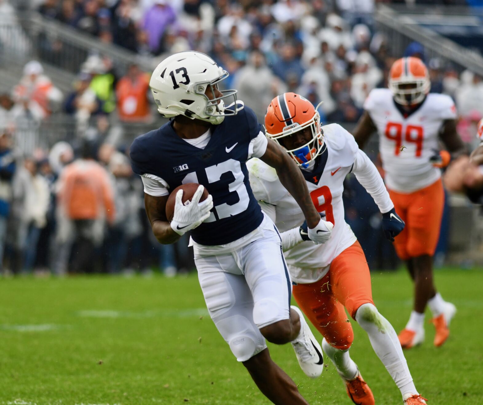 Penn State football vs. Illinois, Lambert-Smith